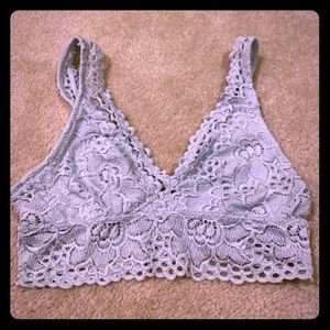 Aerie Mint Lace Bralette